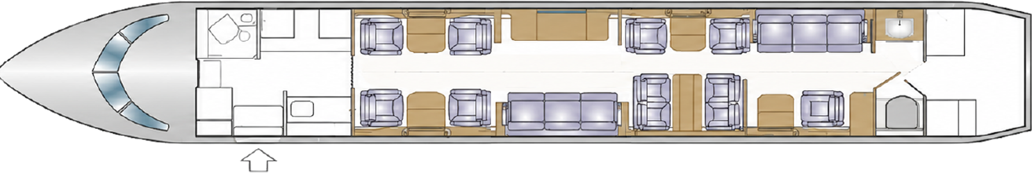 Day cabin floor plan