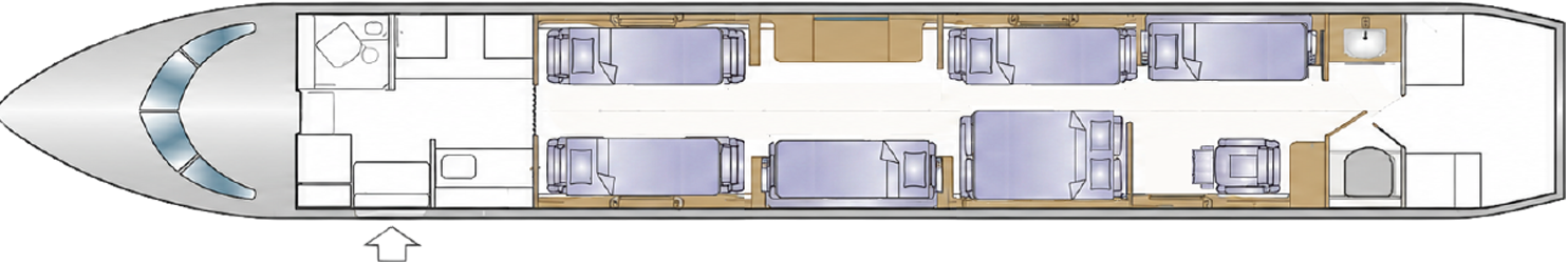 Night cabin floor plan