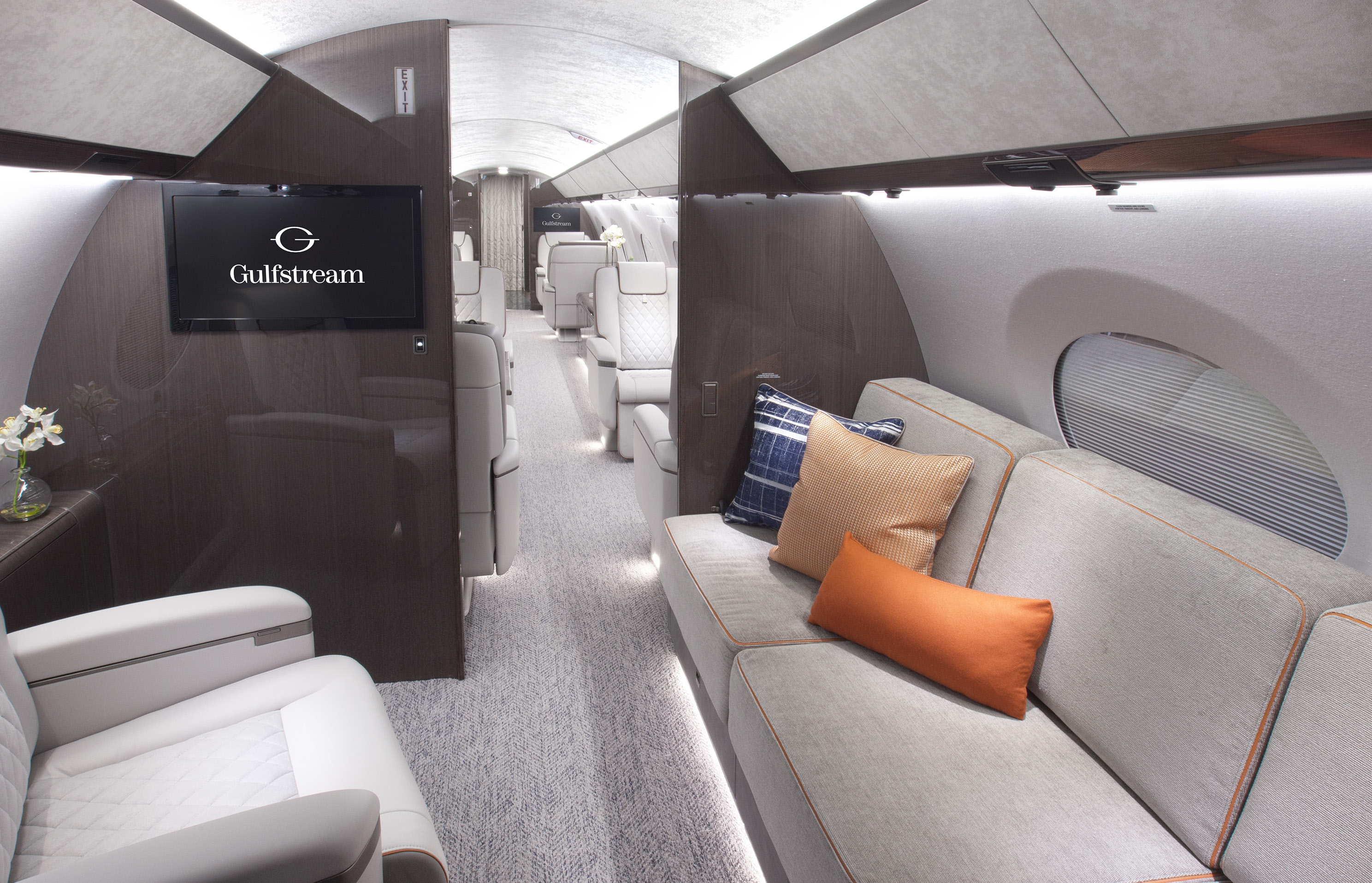 G650ER interior view